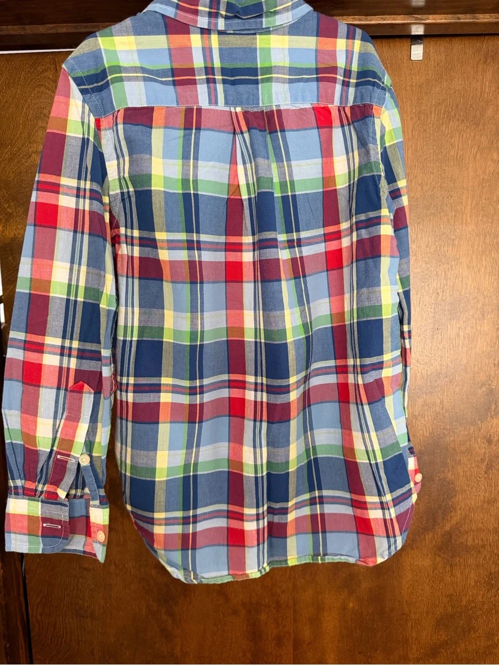 Polo by Ralph Lauren Multicolor Plaid Button-Down Shirt - Red/Blue/Green